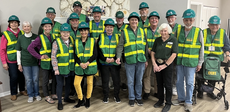 Manatee County newest CERT graduation from Garden Lakes